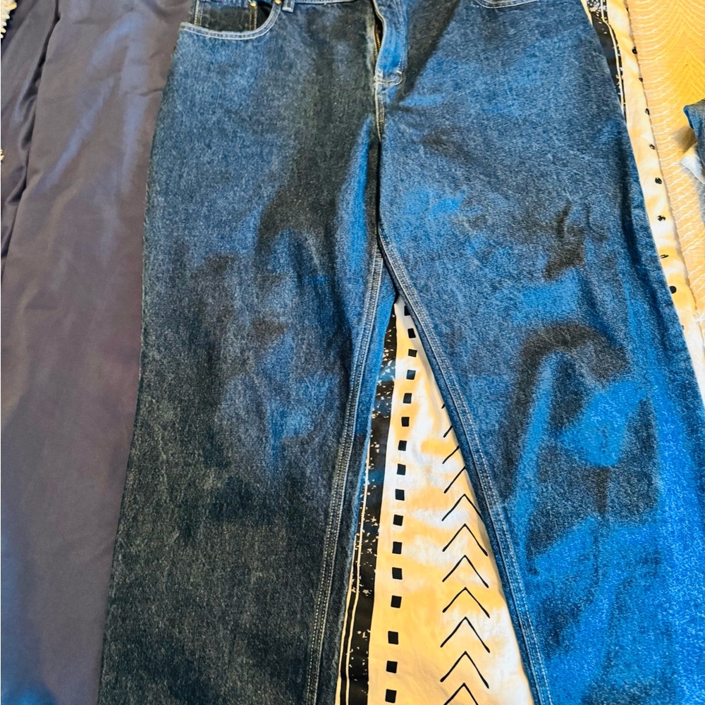 Tommy Hilfiger Men's Blue Straight Jeans